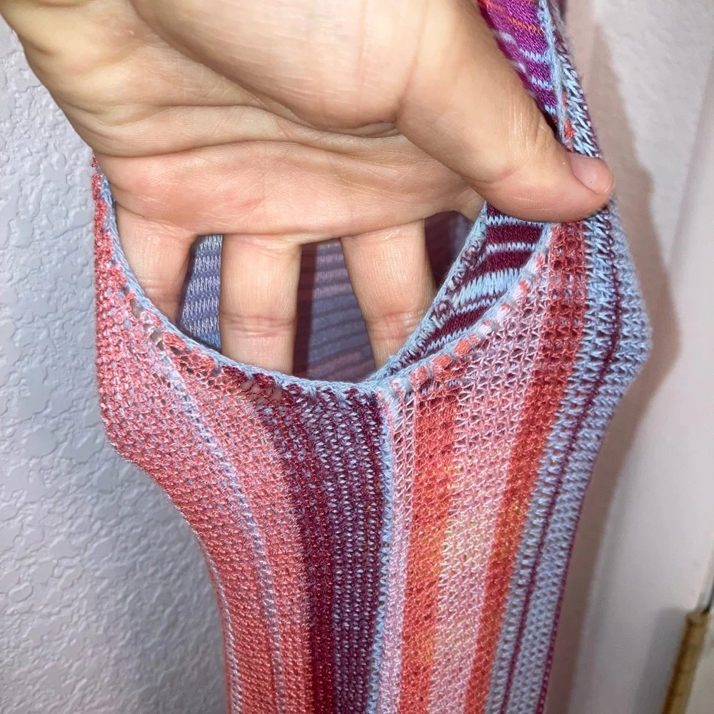 ANTHRO Cecilia Prado Reverie Knit Multicolor Dress SZ: Medium - Picture 9 of 15